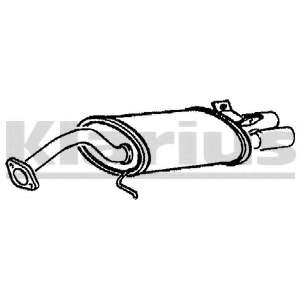 Глушитель выхлопных газов конечный