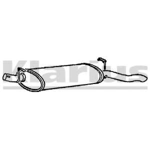 Глушитель выхлопных газов конечный