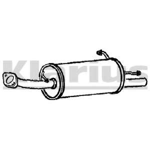 Глушитель выхлопных газов конечный