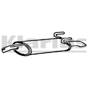 Глушитель выхлопных газов конечный