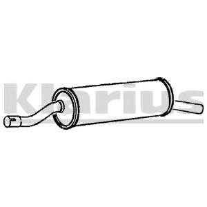 Глушитель выхлопных газов конечный