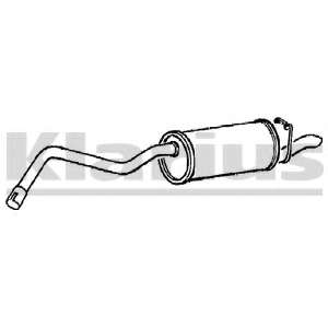 Глушитель выхлопных газов конечный