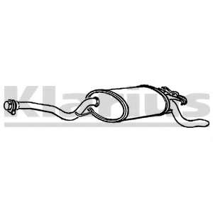 Глушитель выхлопных газов конечный