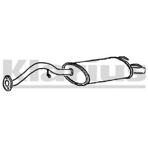 Глушитель выхлопных газов конечный