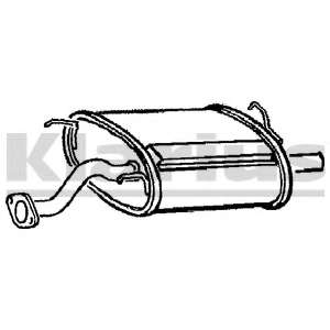 Глушитель выхлопных газов конечный