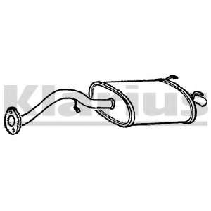 Глушитель выхлопных газов конечный