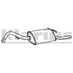 Глушитель выхлопных газов конечный