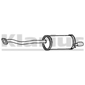 Глушитель выхлопных газов конечный