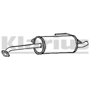 Глушитель выхлопных газов конечный