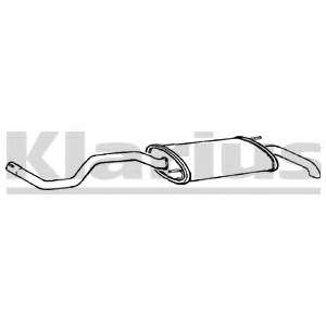 Глушитель выхлопных газов конечный