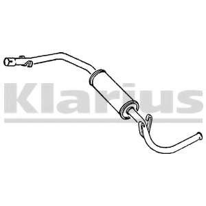 Глушитель выхлопных газов конечный