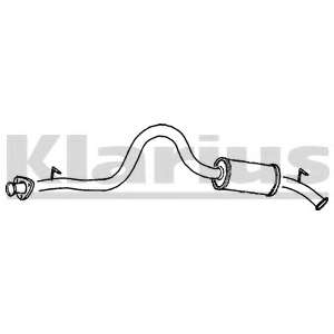 Глушитель выхлопных газов конечный