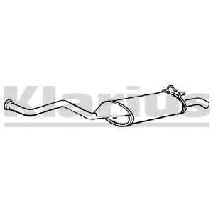 Глушитель выхлопных газов конечный