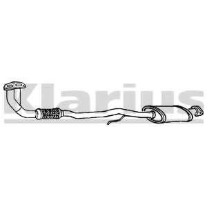 Предглушитель выхлопных газов