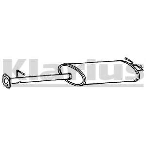 Средний глушитель выхлопных газов