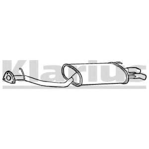 Глушитель выхлопных газов конечный