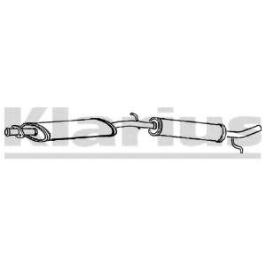 Глушитель выхлопных газов конечный