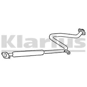 Средний глушитель выхлопных газов