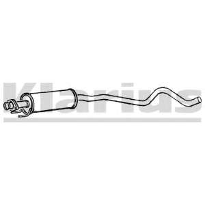 Средний глушитель выхлопных газов