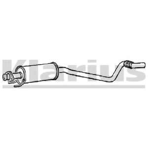 Средний глушитель выхлопных газов