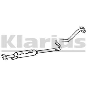 Средний глушитель выхлопных газов