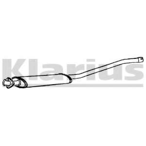 Средний глушитель выхлопных газов