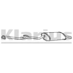 Глушитель выхлопных газов конечный