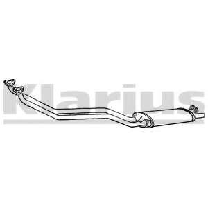 Предглушитель выхлопных газов