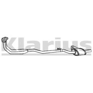 Предглушитель выхлопных газов