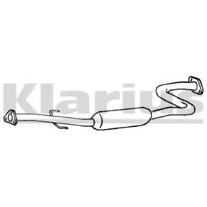 Средний глушитель выхлопных газов