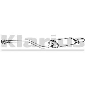 Глушитель выхлопных газов конечный