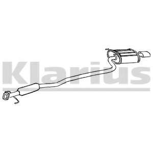 Глушитель выхлопных газов конечный