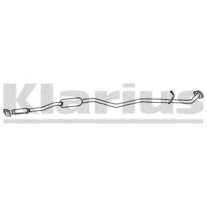 Средний глушитель выхлопных газов