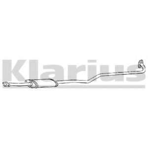 Средний глушитель выхлопных газов