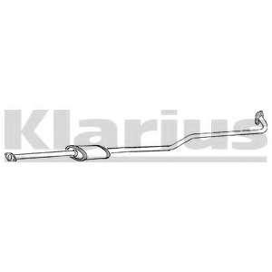 Средний глушитель выхлопных газов