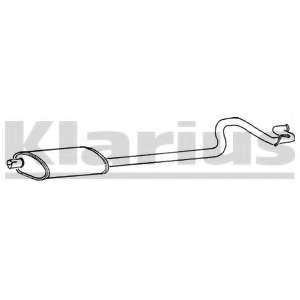 Глушитель выхлопных газов конечный