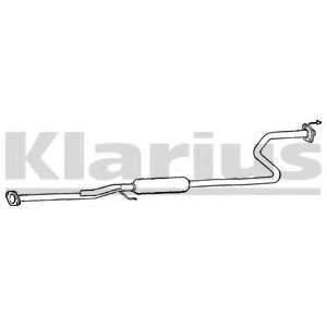 Средний глушитель выхлопных газов