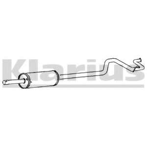 Глушитель выхлопных газов конечный