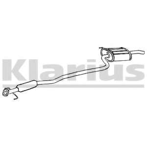 Глушитель выхлопных газов конечный