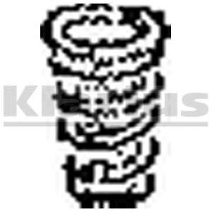 Пружина, труба выхлопного газа