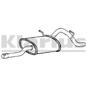 Глушитель выхлопных газов конечный