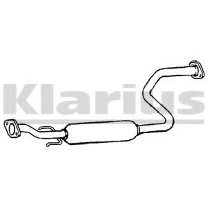 Средний глушитель выхлопных газов