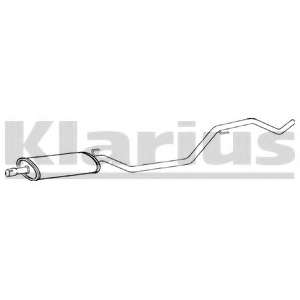 Средний глушитель выхлопных газов