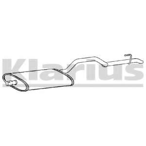 Глушитель выхлопных газов конечный