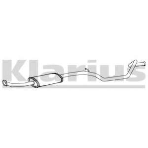 Средний глушитель выхлопных газов