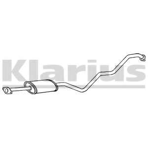 Средний глушитель выхлопных газов