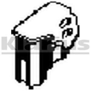 Кронштейн, глушитель