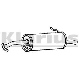 Глушитель выхлопных газов конечный