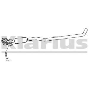 Средний глушитель выхлопных газов