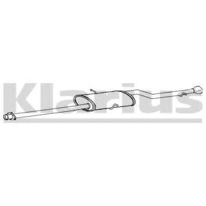 Глушитель выхлопных газов конечный